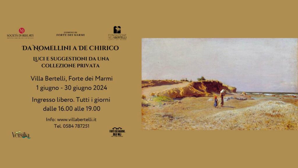 Mostra "Da Nomellini a De Chirico. Luci e suggestioni da una collezione privata" a Villa Bertelli a Forte dei marmi